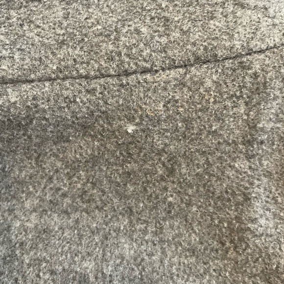 🩶💚 Soia & Kyo Wool Blend Coat Double Breasted Hooded Tagged L Fits S/M Luxury - Picture 9 of 9